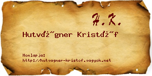 Hutvágner Kristóf névjegykártya